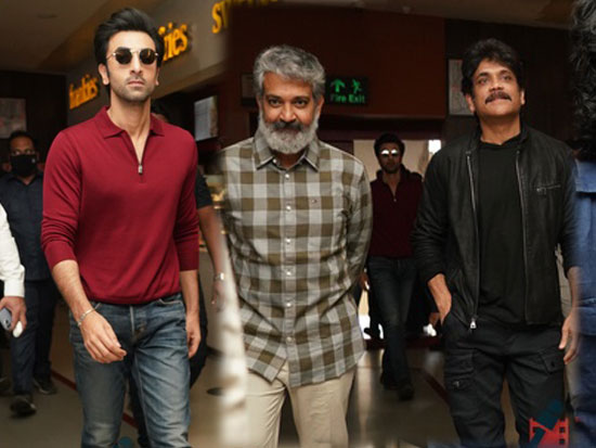 Brahmastra Motion Poster Launch in Hyderabad